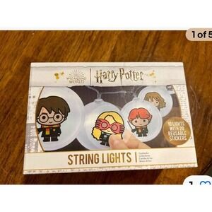Harry Potter Character String Lights w 20 Reusable Stickers by Paladone